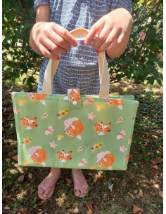 Pochette d'activités renard vert