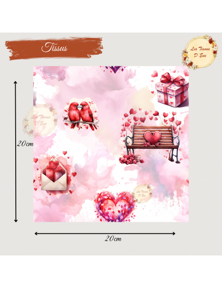Tissus "Romance florale"
