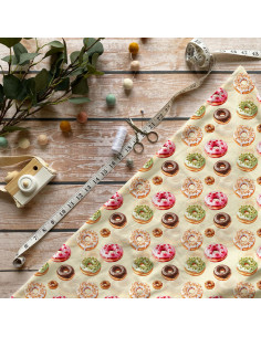 Tissus " Donut party"