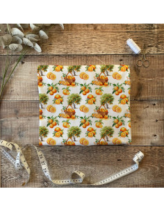 Tissus " Peps d'Agrumes"