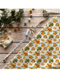 Tissus " Peps d'Agrumes" 2