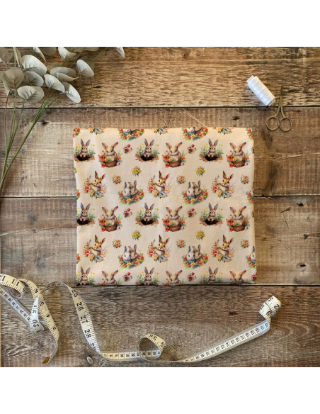 Tissus " Lapins"