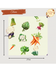 Tissus " Jardin gourmand" 2