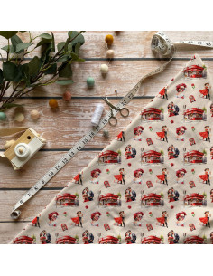 Tissus " Folie Rock"