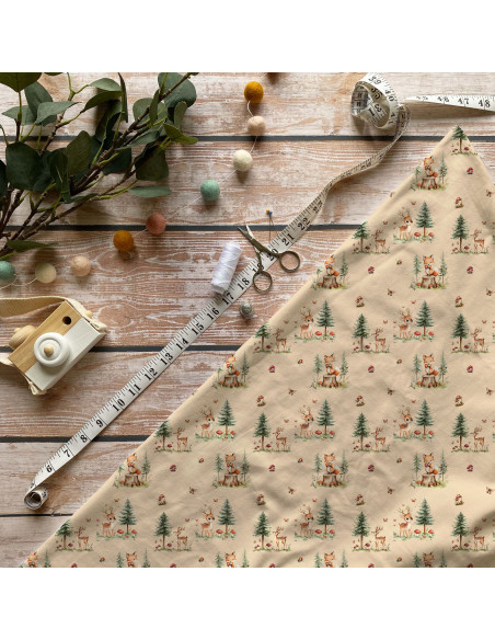 Tissus " Magic Forest"