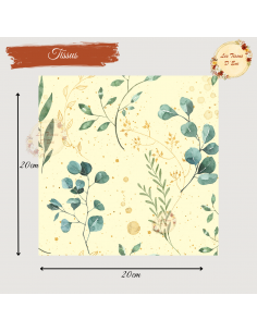 tissus eucalyptus beige 2