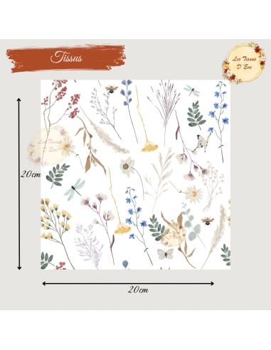 Tissus fleurs de printemps