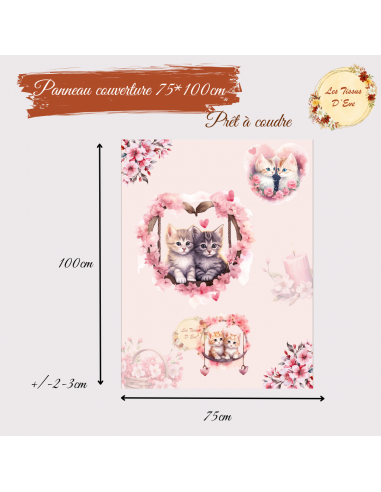 Panneau Couverture Chaton chouchou en pré commande