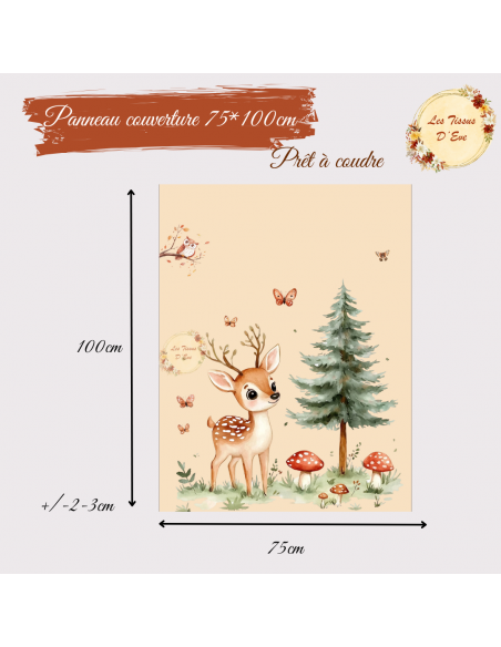 Panneau Couverture magic forest pré commande