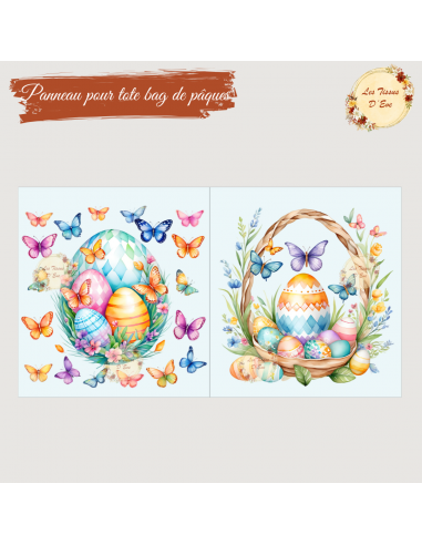 Coupon Tote bag papillons Pâques