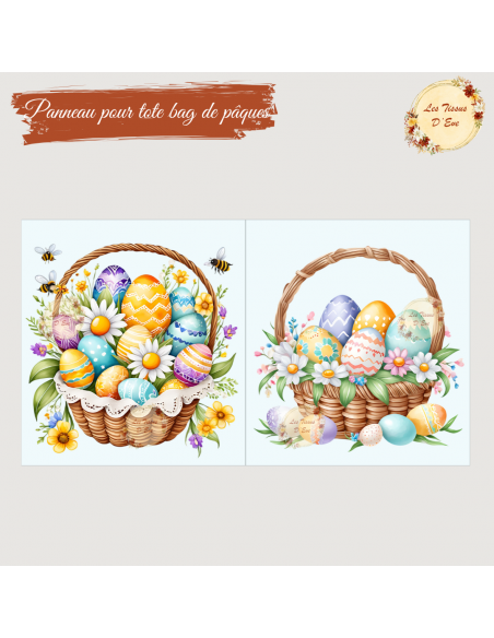 Coupon Tote bag Marguerittes  Pâques