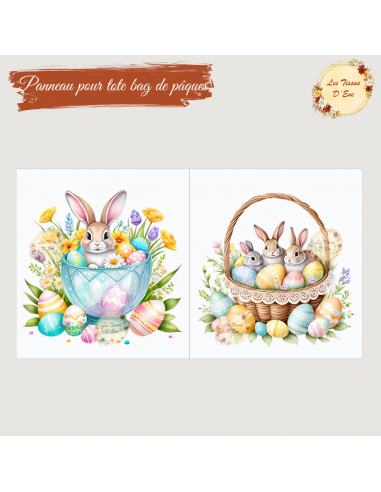 Coupon Tote bag Lupins de Pâques