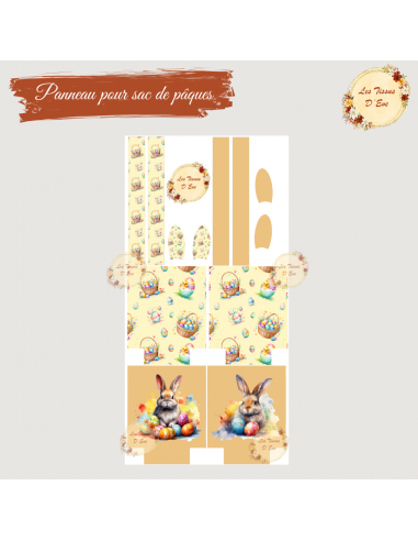Coupons pour Sac de Pâques Lapin multi color