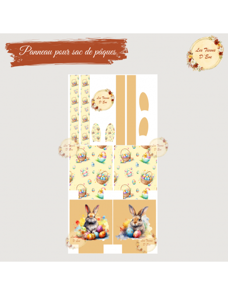 Coupons pour Sac de Pâques Lapin multi color