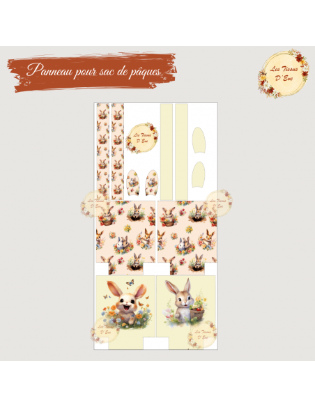 Coupons pour Sac de Pâques Lapin marant