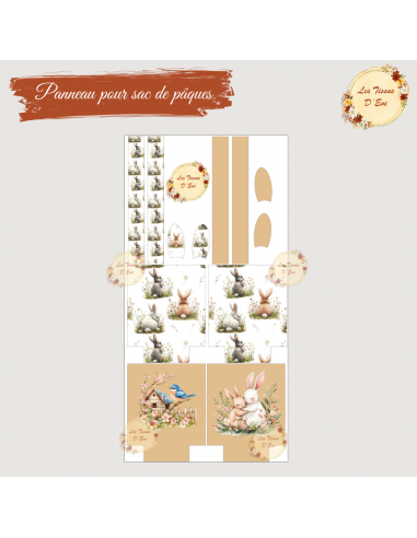 Coupons pour Sac de Pâques Lapin love