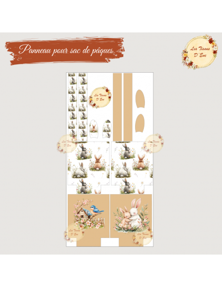 Coupons pour Sac de Pâques Lapin love