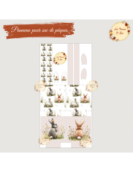 Coupons pour Sac de Pâques Lapin dos