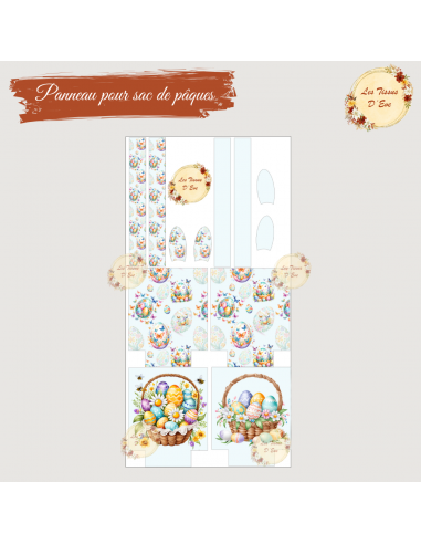 Coupons pour Sac de Pâques Panier œufs