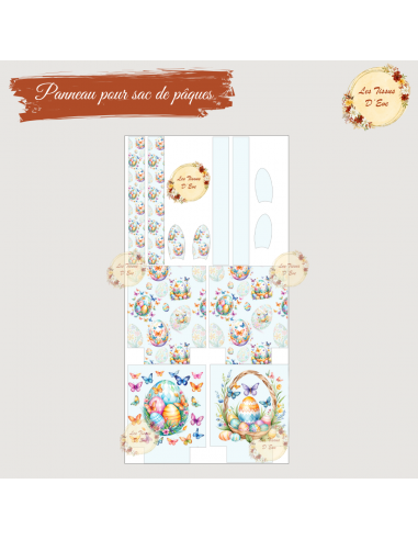 Coupons pour Sac de Pâques Pâques papillons