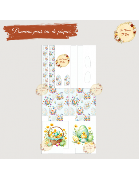 Coupons pour Sac de Pâques Pâques poussins