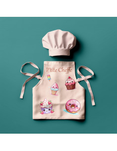 Coupon tablier kawai fille  pré commande taille 2-5ans