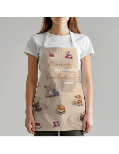Coupon tablier maman aux fourneaux pré commande taille... 2