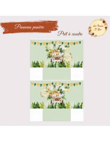 Panneau panière à accessoires safari