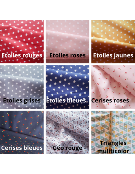 KIT couds tes 4 charlottes à plats