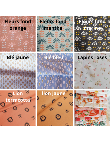 KIT couds tes 4 charlottes à plats