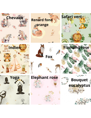 KIT couds tes 4 charlottes à plats