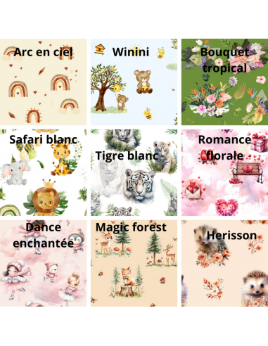 KIT couds tes 4 charlottes à plats