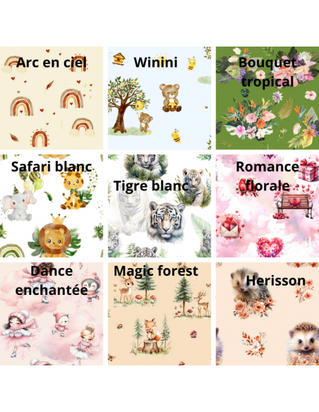 KIT couds tes 4 charlottes à plats