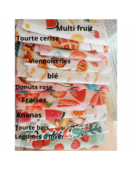 KIT couds tes 4 charlottes à plats