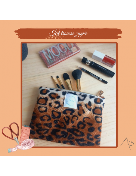 Kit Pochette Zippée Molletonnée