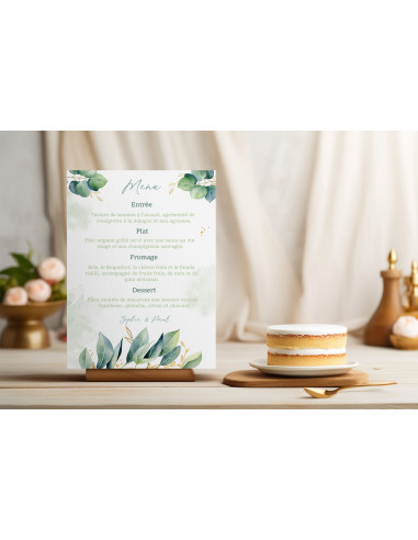 Panneaux tissus eucalyptus