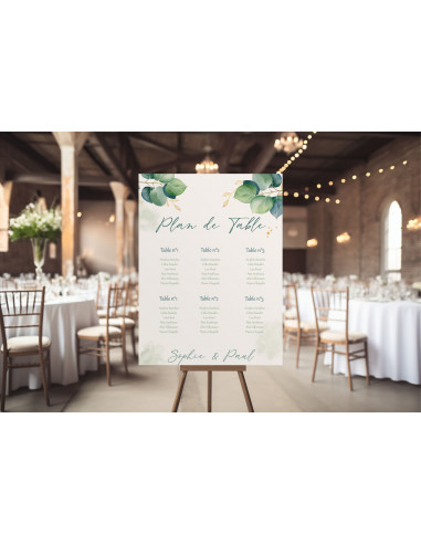 Panneaux tissus eucalyptus