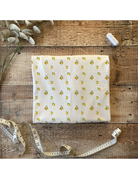 Tissus petits citrons