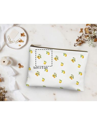 Tissus petits citrons