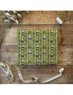 Tissus Petit Panda d’Asie 2