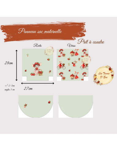 Coupon Sac à dos école maternelle Douce cueillette