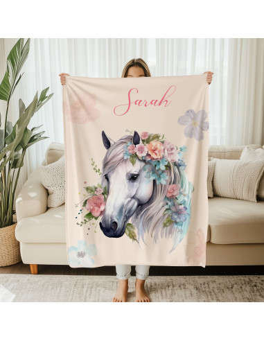 Plaid ou Couverture cheval