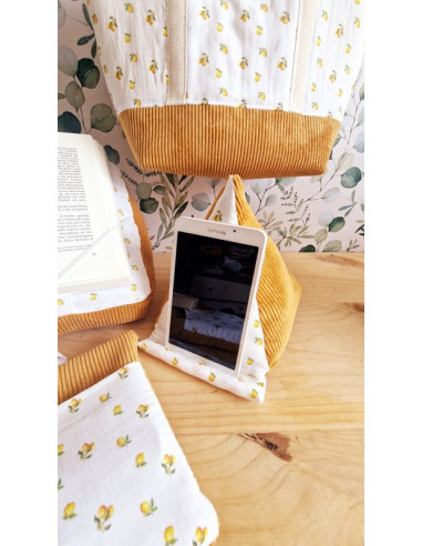 Coussin support liseuse