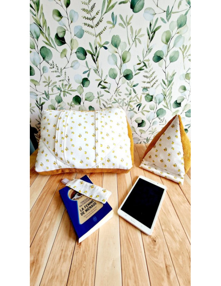 Coussin support liseuse