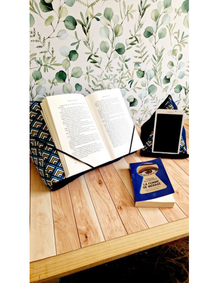 Coussin support liseuse