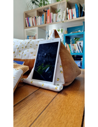 Coussin support liseuse
