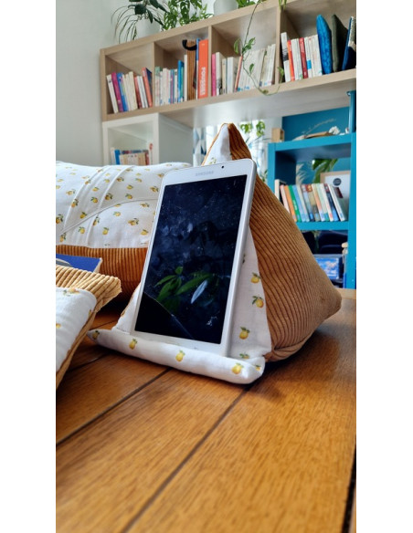 Coussin support liseuse