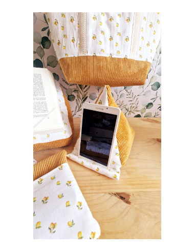 Coussin support liseuse