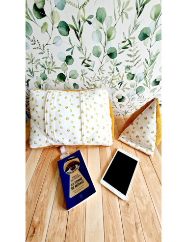 Coussin lecture 2 en 1