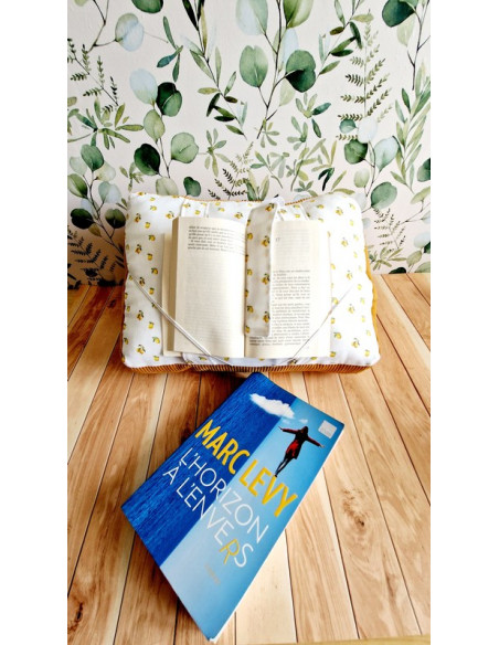 Coussin lecture 2 en 1